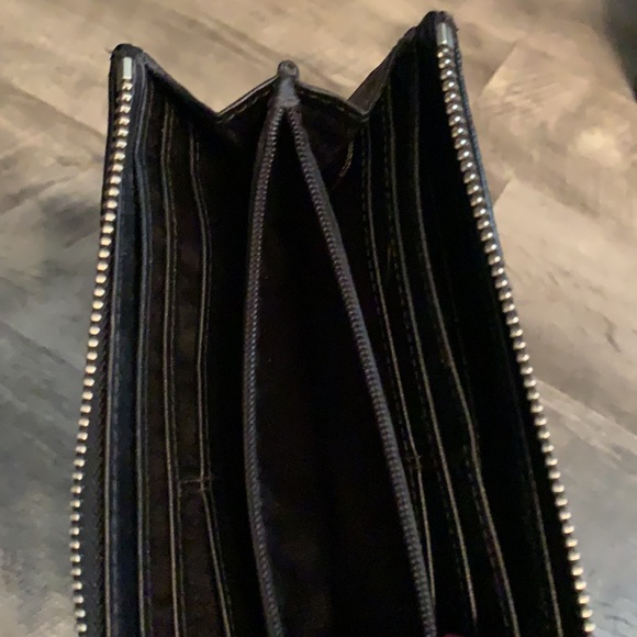 Black Coach Wristlet - Picture 5 of 9